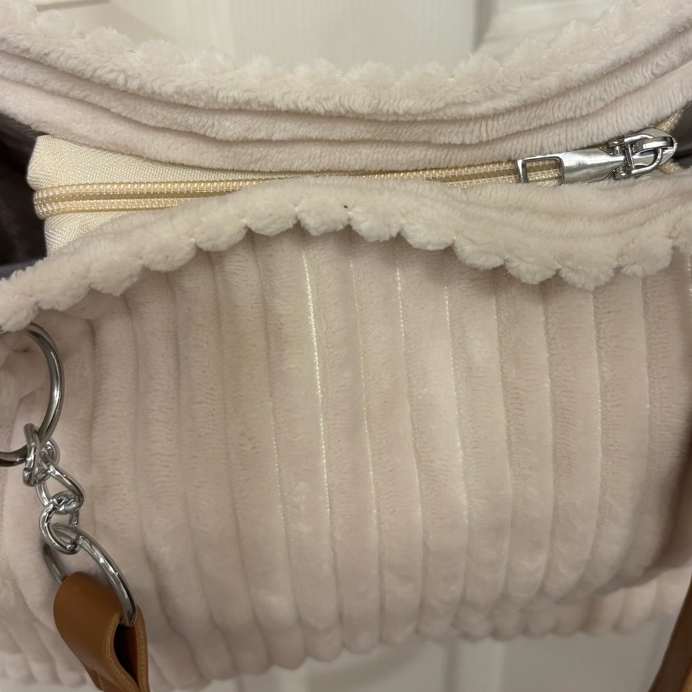 Cream corduroy shoulder bag - NWOT - Picture 5 of 6